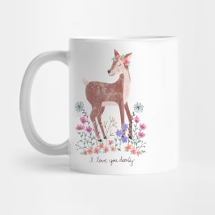 I Love You Deerly Mug